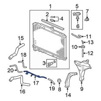 Honda OE - Automatic Transmission Oil Cooler Tube