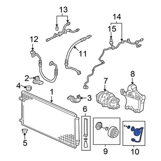 Honda OE - A/C Compressor Clutch Coil