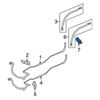 Honda OE - A/C Refrigerant Line Clamp
