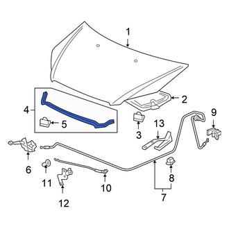 Honda OE - Front Hood Seal