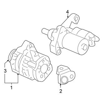 Honda OE - Electrical - Alternator (EX / EX-L / LX / Touring)