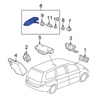 Honda OE - Tire Pressure Monitoring System (TPMS) Sensor