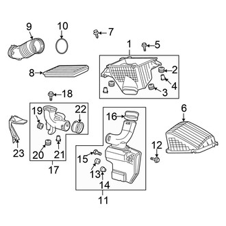 Honda OE - Engine / Transaxle - Air Intake