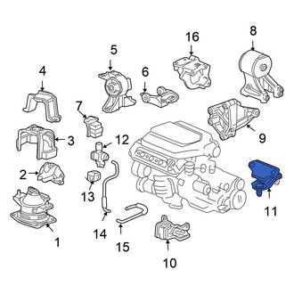 Honda OE - Right Automatic Transmission Mount