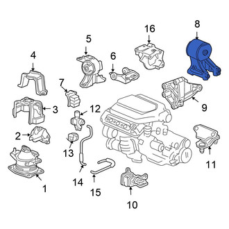 Honda OE - Right Engine Mount