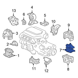 Honda OE - Right Engine Mount