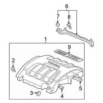 Honda OE - Engine / Transaxle - Engine Appearance Cover