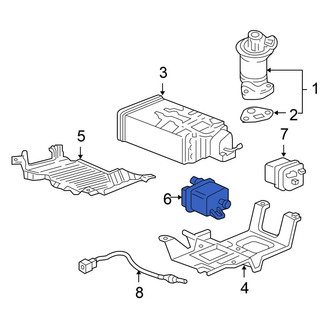Honda OE - Vapor Canister Filter