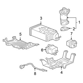 Honda OE - Emission System - Emission Components