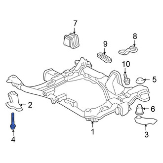Honda OE - Engine Cradle Bolt