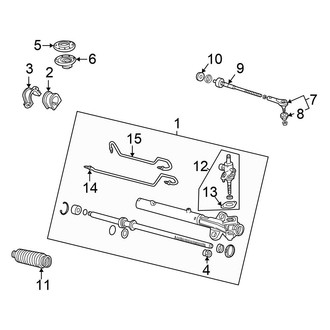 Honda OE - Steering Gear & Linkage