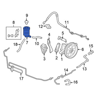 Honda OE - Power Steering Reservoir