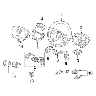 Honda OE - Steering Wheel & Trim