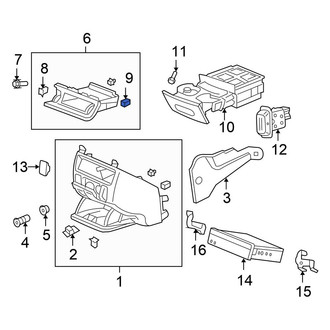 Honda OE - Instrument Panel Clip
