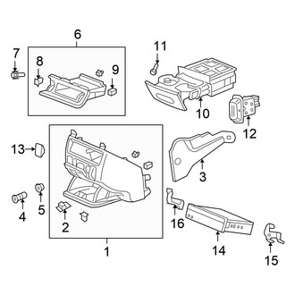 Honda OE - Front Console