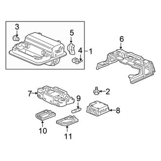 Honda OE - Overhead Console (EX / EX-L / Touring)