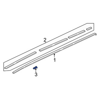 Honda OE - Roof Molding Clip