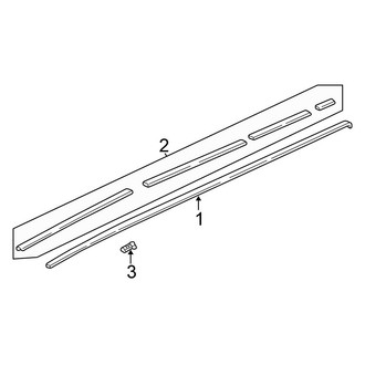 Honda OE - Roof - Exterior Trim (EX / EX-L / Touring)