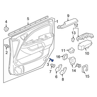 Honda OE - Door Interior Trim Panel Screw