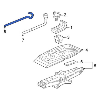 Honda OE - Floor Jack Handle