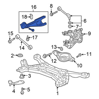 Honda OE - Rear Right Lower Forward Suspension Control Arm