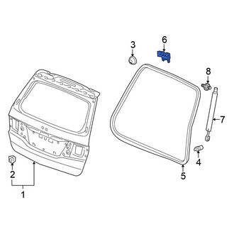 Honda OE - Rear Right Liftgate Hinge