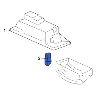 Honda OE - License Plate Light Bulb