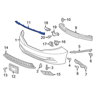 Honda OE - Front Valance Panel