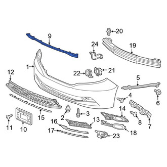Honda OE - Front Valance Panel