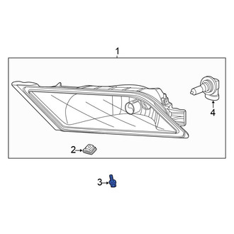 Honda OE - Fog Light Bolt