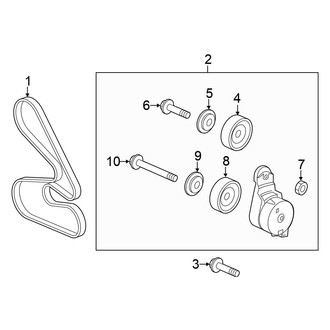 Honda OE - Cooling - Belts & Pulleys