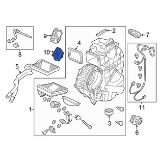 Honda OE - HVAC Blend Door Actuator