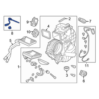 Honda OE - A/C Evaporator Temperature Sensor