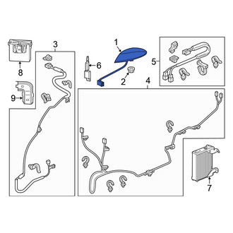 Honda OE - Radio Antenna Mast