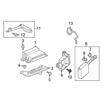 Honda OE - Blind Spot Detection System Warning Sensor Bolt