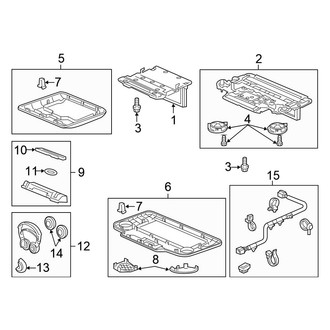 Honda OE - Electrical - Entertainment System Components
