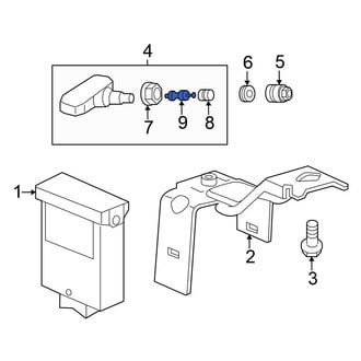 Honda OE - Tire Valve Stem Core
