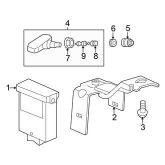 Honda OE - Electrical - Tire Pressure Monitor Components