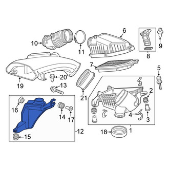 Honda OE - Engine Air Intake Resonator