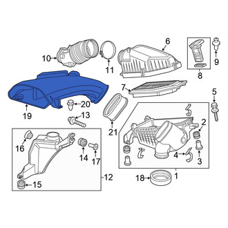 Honda OE - Engine Air Intake Resonator