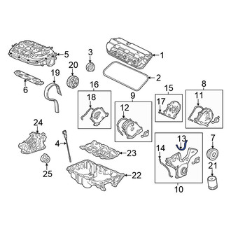 Honda OE - Upper Engine Timing Cover Gasket