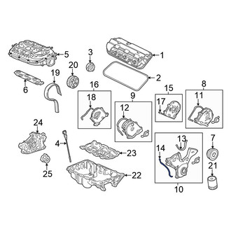 Honda OE - Lower Engine Timing Cover Gasket