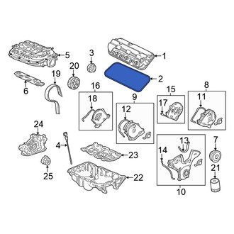 Honda OE - Left Engine Valve Cover Gasket