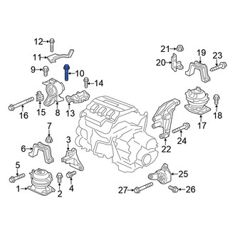 Honda OE - Engine Mount Bolt