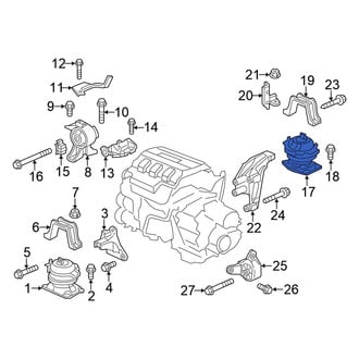 Honda OE - Rear Engine Mount