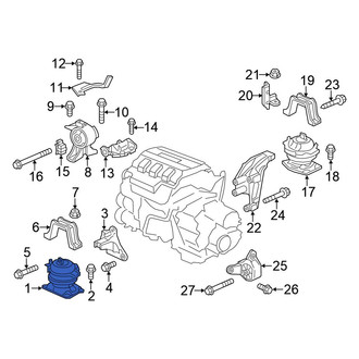 Honda OE - Front Engine Mount