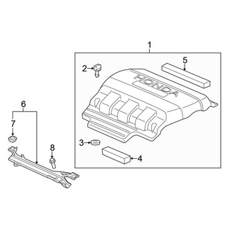 Honda OE - Engine / Transaxle - Engine Appearance Cover