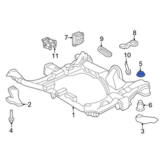 Honda OE - Front Upper Suspension Crossmember Insulator