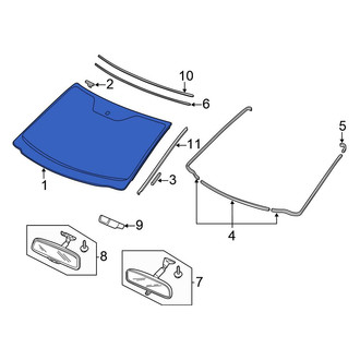 Honda OE - Front Windshield