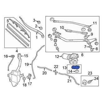 Honda OE - Wiper Linkage